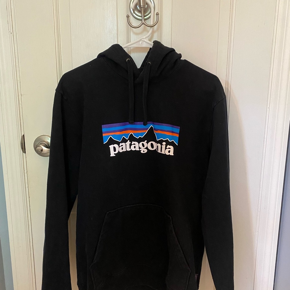 Patagonia Black Sweatshirt Hoodie Casual Wear